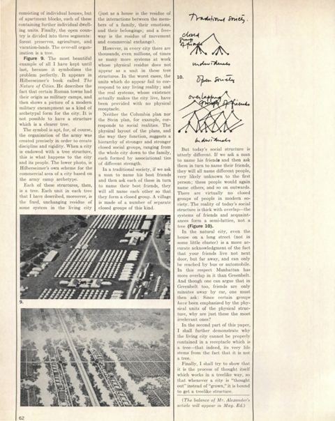 Part I, page 62 of A City is Not a Tree, Architectural Forum, 1965